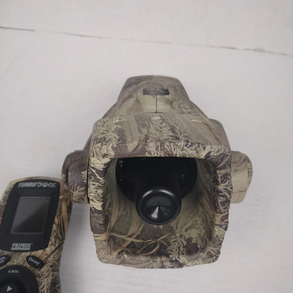 Primos Hunting 3755-S Turbo Dogg Predator Game Animal Call Camouflage Remote